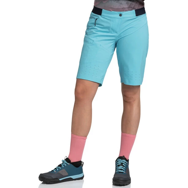 Schöffel Schöffel Mellow Trail Shorts Damen Türkis – Bild 3