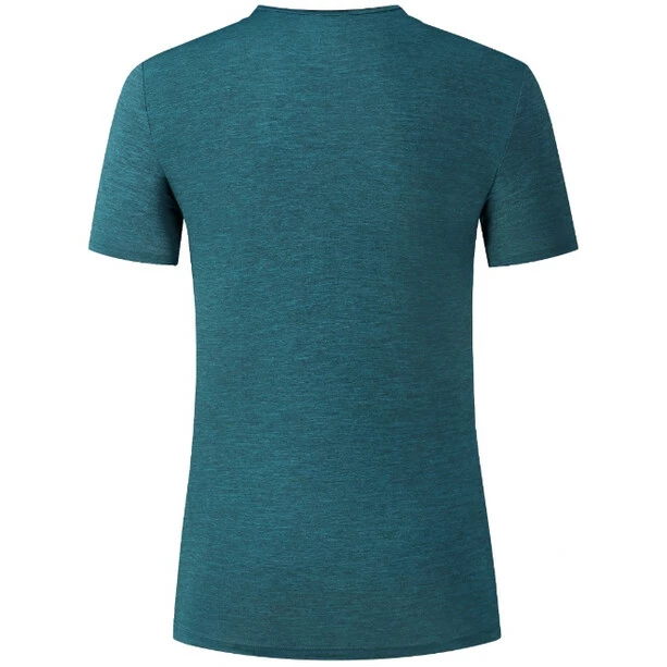 Shimano Hida Tech T-Shirt Damen Blau – Bild 2