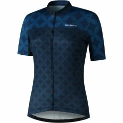 Shimano Mizuki Kurzarmtrikot Damen Blau