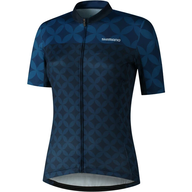 Shimano Mizuki Kurzarmtrikot Damen Blau
