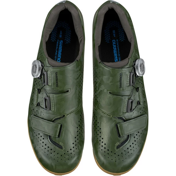 Shimano RX600 Fahrradschuhe Oliv – Bild 3