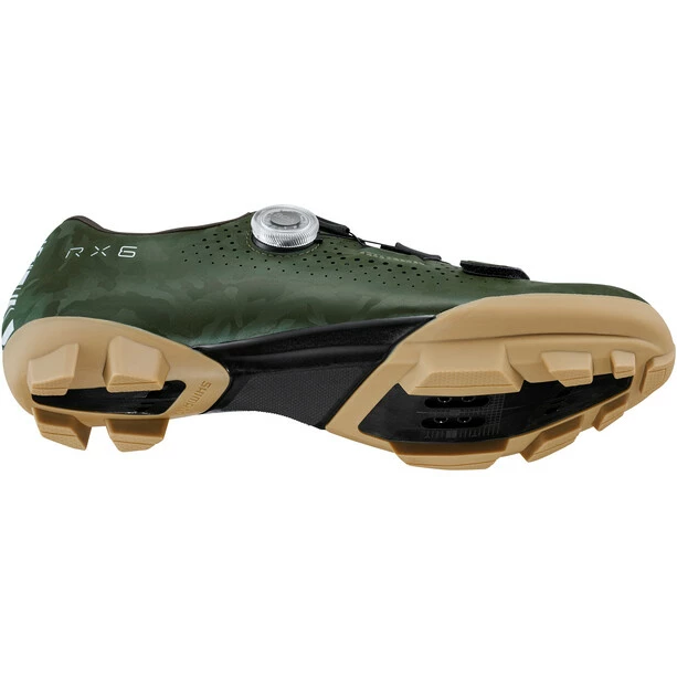 Shimano RX600 Fahrradschuhe Oliv – Bild 4