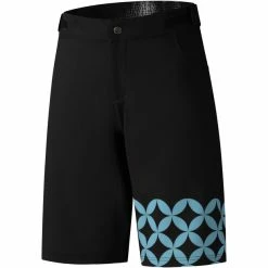 Shimano Sayama Printed Shorts Damen Schwarz/blau