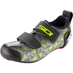 Sidi T-5 Air Carbon Schuhe Herren Grau/gelb