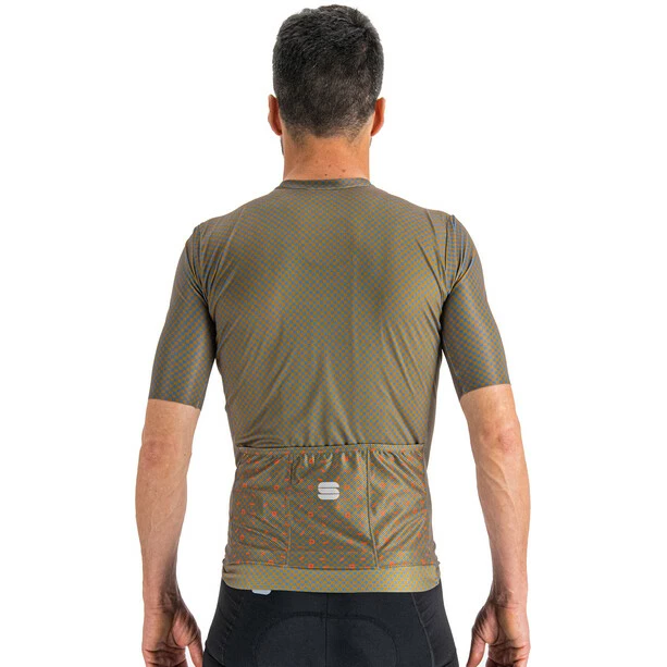 Sportful Checkmate Trikot Herren Braun – Bild 2