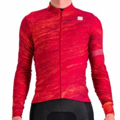 Sportful Cliff Supergiara Langarm Thermo Trikot Herren Rot