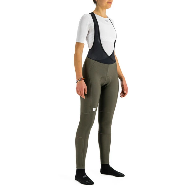 Sportful Giara Trägerhose Damen Grau/schwarz – Bild 3