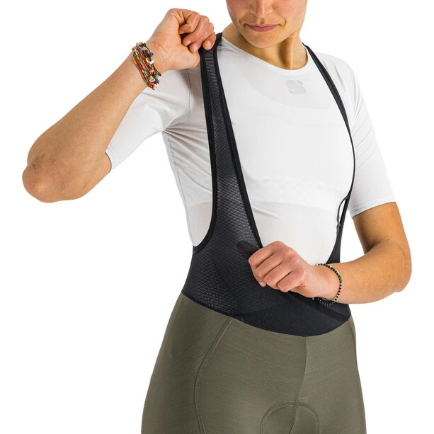 Sportful Giara Trägerhose Damen Grau/schwarz – Bild 5