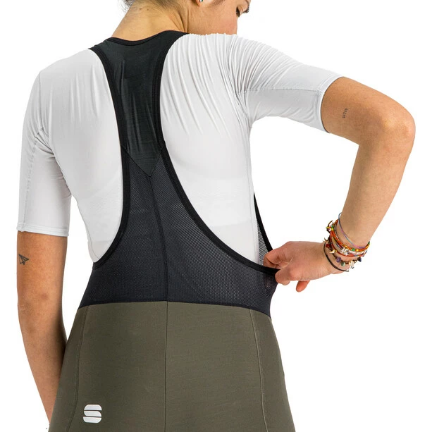 Sportful Giara Trägerhose Damen Grau/schwarz – Bild 6