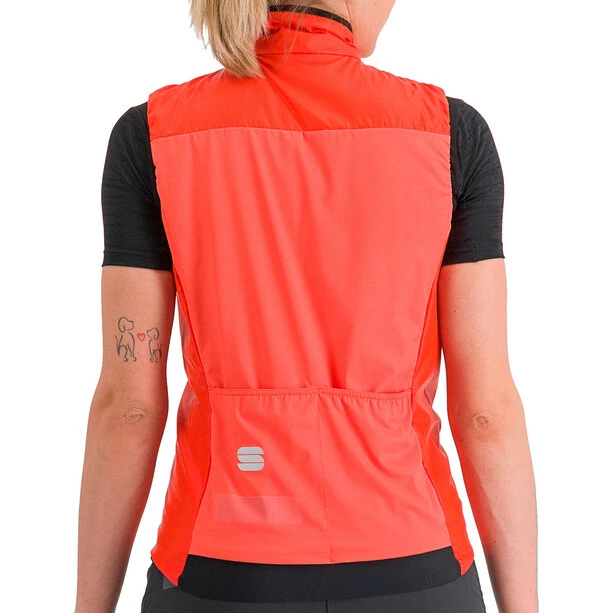 Sportful Giara Layer Weste Damen Rot – Bild 2