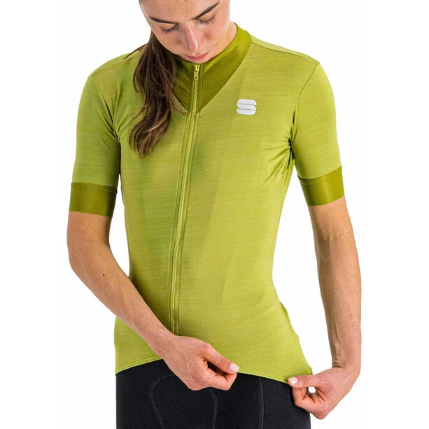 Sportful Kelly Kurzarmtrikot Damen Grün – Bild 3
