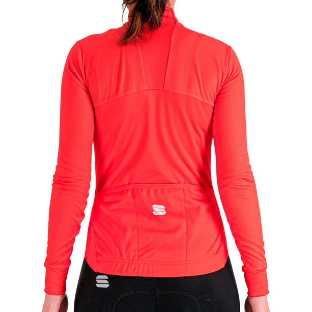 Sportful Kelly Thermo Trikot Damen Rot – Bild 2