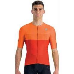 Sportful Light Pro Kurzarmtrikot Herren Orange
