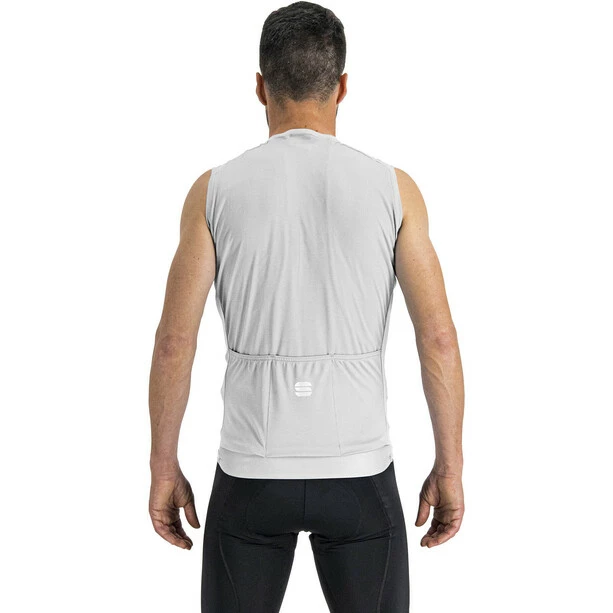 Sportful Matchy Ärmelloses Trikot Herren Weiß – Bild 2