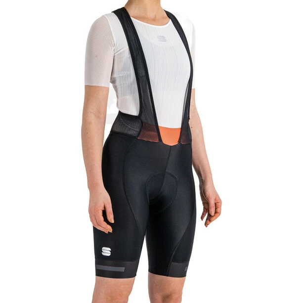 Sportful Neo Trägershorts Damen Schwarz – Bild 2