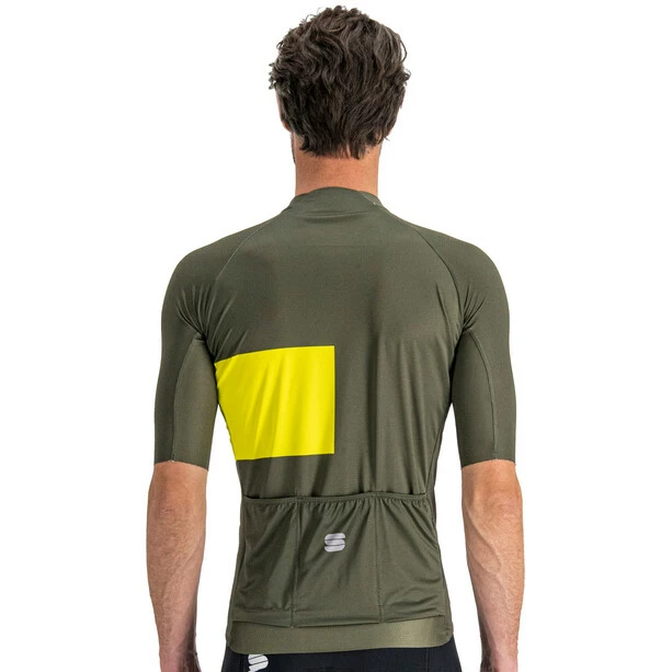 Sportful Snap Trikot Herren Oliv – Bild 2