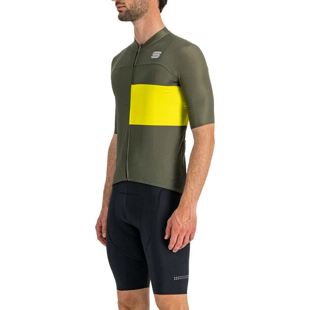 Sportful Snap Trikot Herren Oliv – Bild 3