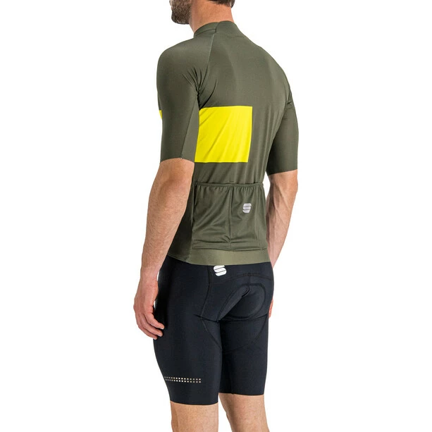 Sportful Snap Trikot Herren Oliv – Bild 4