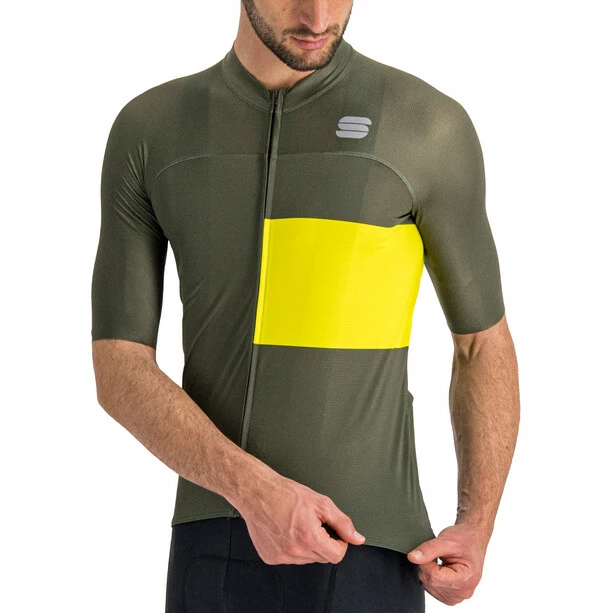 Sportful Snap Trikot Herren Oliv – Bild 5