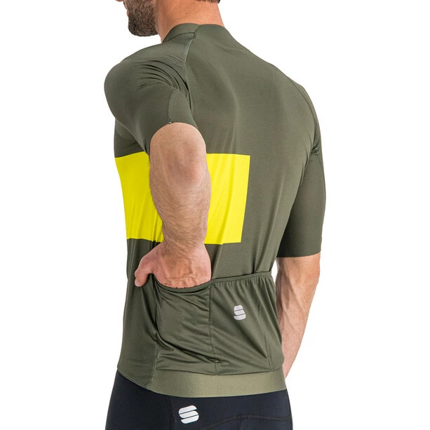 Sportful Snap Trikot Herren Oliv – Bild 6