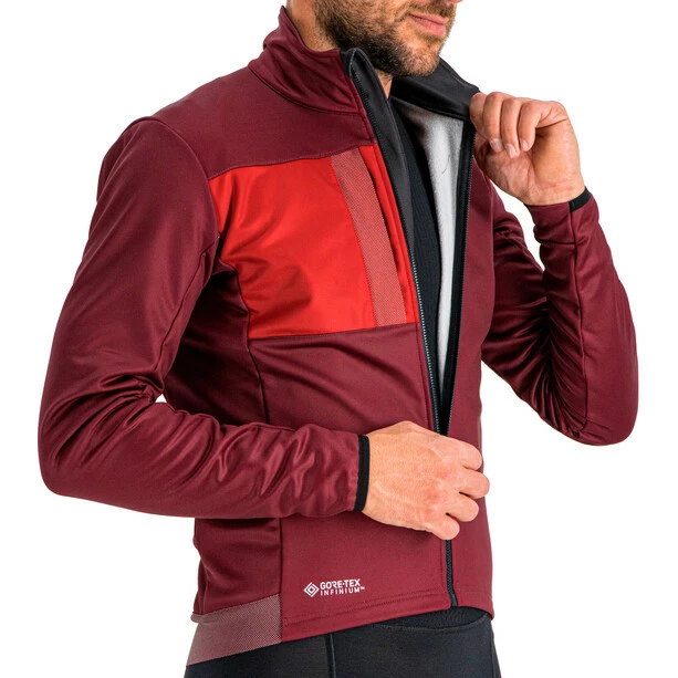 Sportful Super Jacke Herren Rot – Bild 3