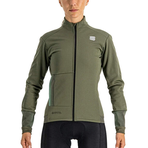 Sportful Super Jacke Damen Oliv