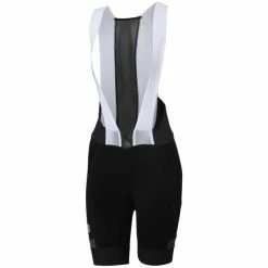 Sportful Supergiara Trägershorts Damen Schwarz/weiß