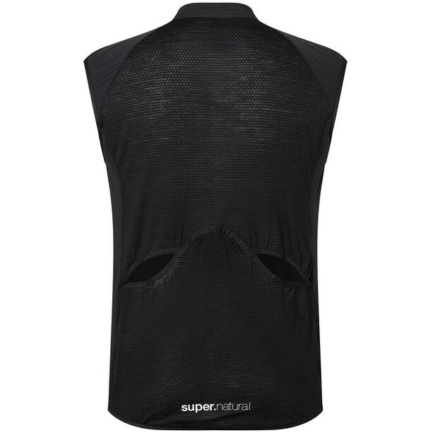 Super.natural Unstoppable Gilet Herren Schwarz – Bild 2