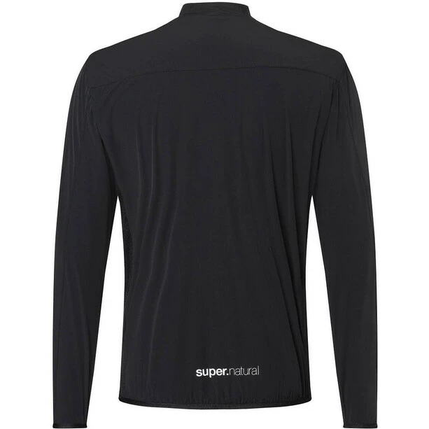 Super.natural Unstoppable Thermo-Jacke Herren Schwarz – Bild 2