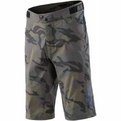 Troy Lee Designs Flowline Shell Shorts Herren Oliv