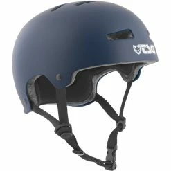 TSG Evolution Solid Color Helm Blau