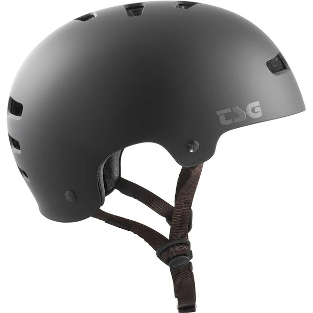 TSG Kraken Solid Color Helm Schwarz – Bild 2