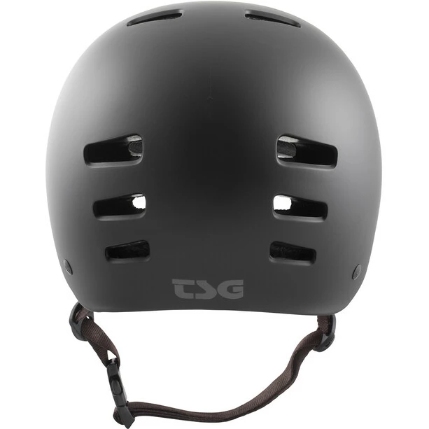 TSG Kraken Solid Color Helm Schwarz – Bild 4