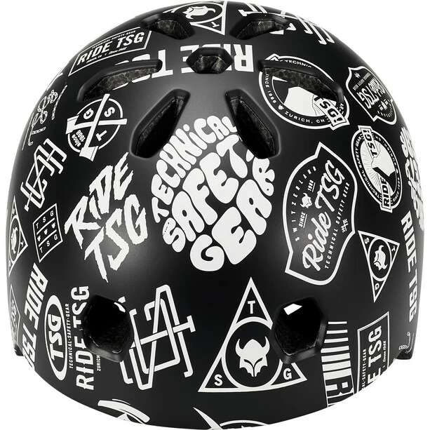 TSG Meta Graphic Design Helm Kinder Schwarz/weiß – Bild 6