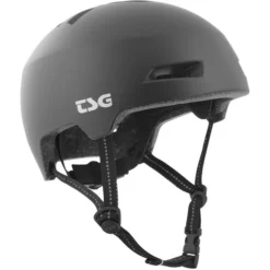 TSG Status Solid Color Helm Schwarz