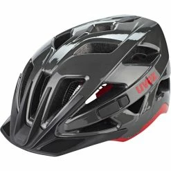 UVEX Active Helm Schwarz/rot