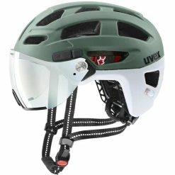 UVEX Finale Visor Vario Helm Oliv/weiß