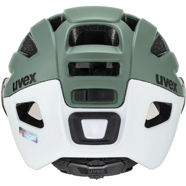 UVEX Finale Visor Vario Helm Oliv/weiß – Bild 3