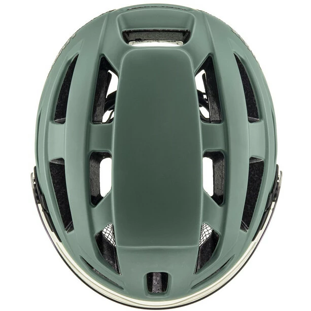 UVEX Finale Visor Vario Helm Oliv/weiß – Bild 4