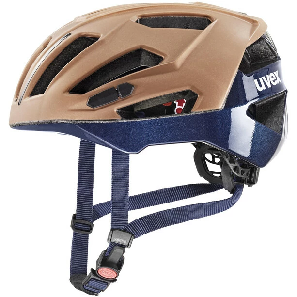 UVEX Gravel-X Helm Braun/blau