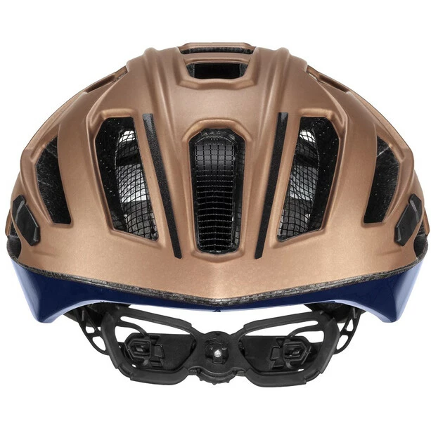 UVEX Gravel-X Helm Braun/blau – Bild 2