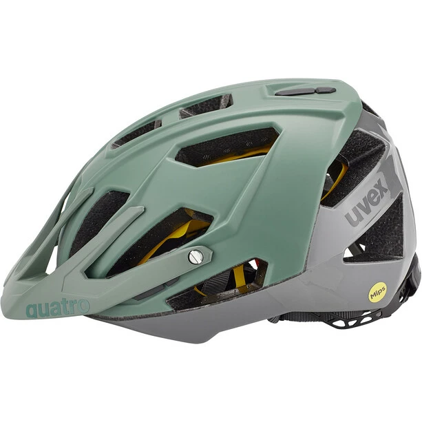 UVEX Quatro CC MIPS Helm Grün – Bild 3