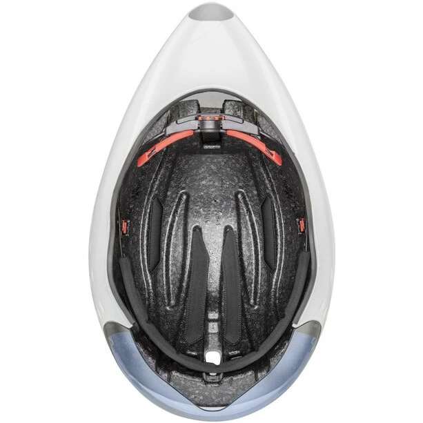 UVEX Race 8 Helm Weiß/rot – Bild 6