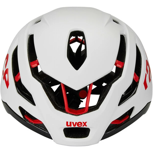 UVEX Race 9 Helm Weiß/rot – Bild 2