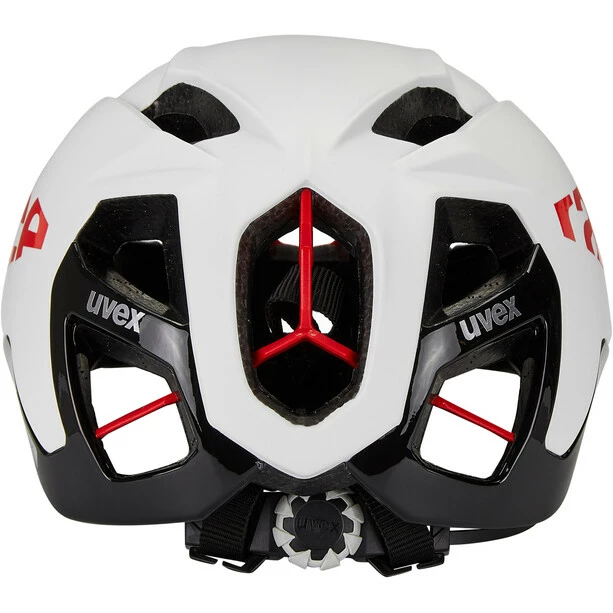 UVEX Race 9 Helm Weiß/rot – Bild 5