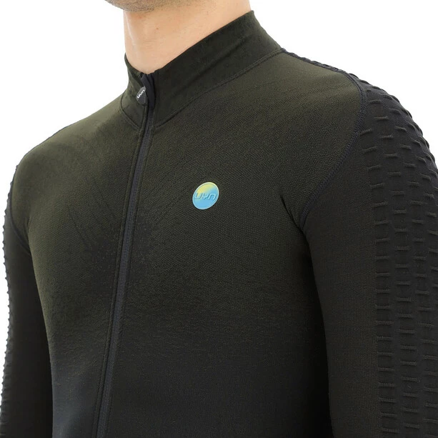 UYN Airwing Winter Langarmshirt Herren Schwarz – Bild 3