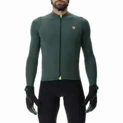 UYN Lightspeed OW Langarm Trikot Herren Grün/schwarz