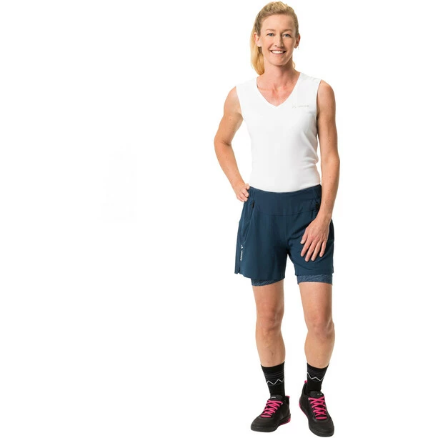 VAUDE Altissimi Shorts Damen Blau – Bild 5