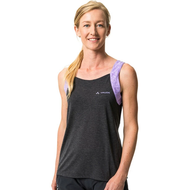 VAUDE Altissimi Ärmelloses Shirt Damen Schwarz – Bild 3