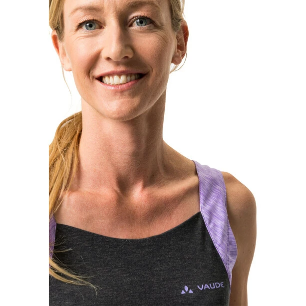 VAUDE Altissimi Ärmelloses Shirt Damen Schwarz – Bild 6
